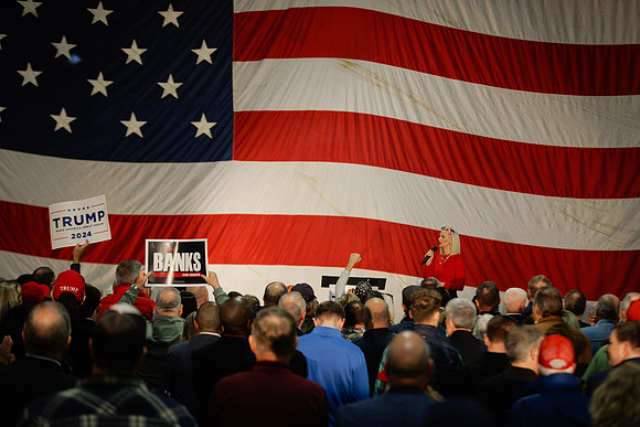 CongressmanJimBanks_AmericaFirstRally_DonaldTrumpJr_RepublicanParty017